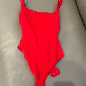SKIMS Red Bodysuit